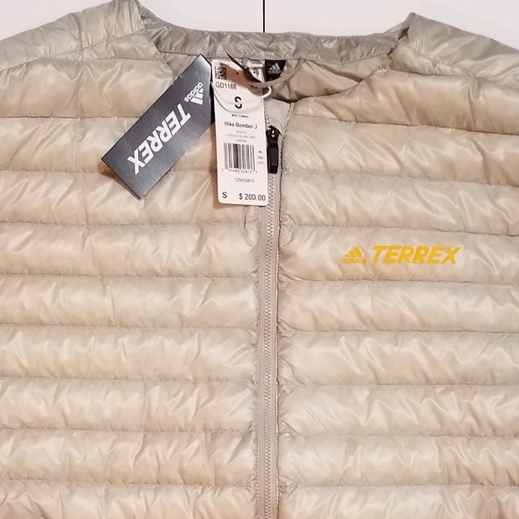 Adidas New Men Terrex Down Bomber Jacket